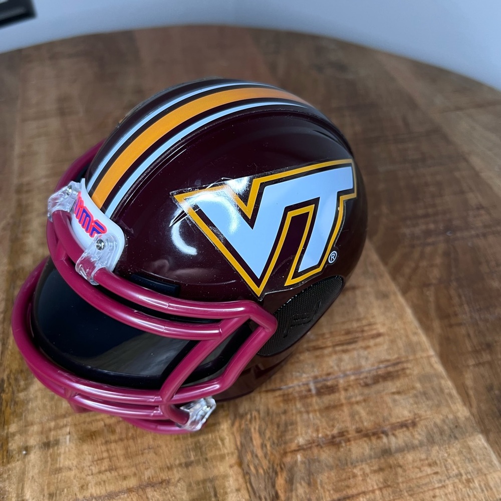 VIRGINIA TECH HOKIES ACC NIMA MINi  HELMET SPEAKER Tested